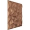 Ekena Millwork 19 5/8in. W x 19 5/8in. H Leto EnduraWall Decorative 3D Wall Panel Covers 2.67 Sq. Ft. WP20X20LTCAC - alternate 6